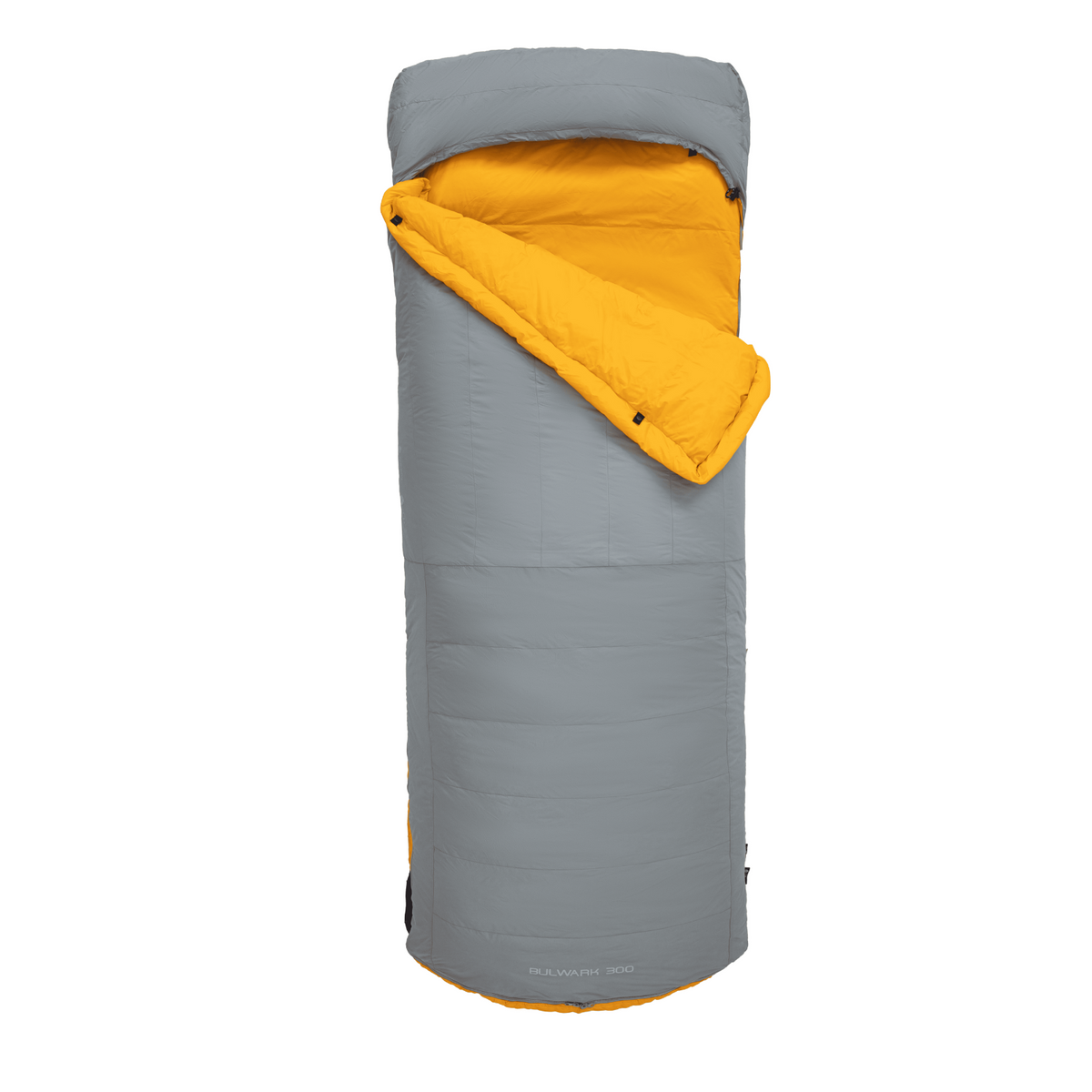 ATEPA Bulwark 300 Down Sleeping Bag Envelope With Hood Grey