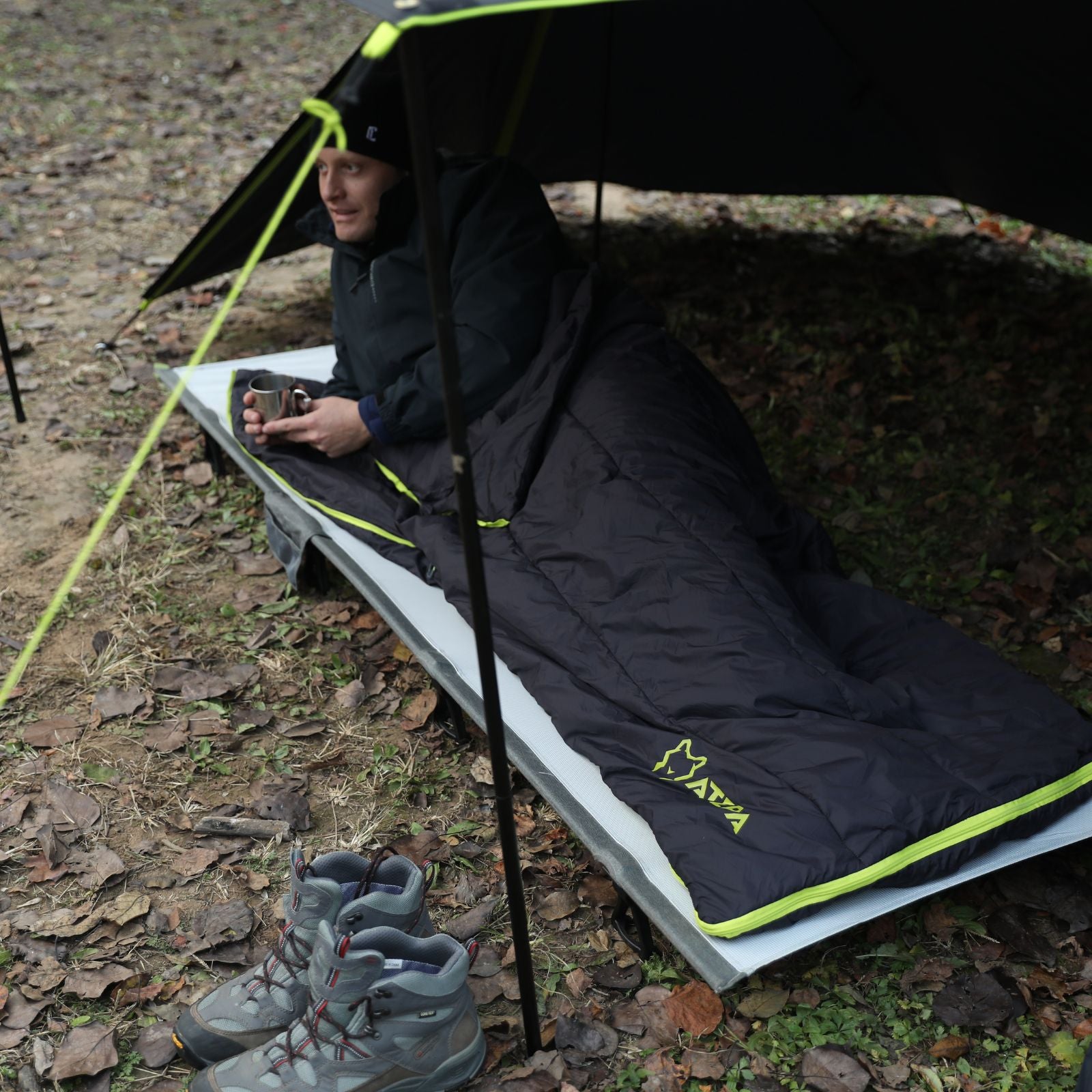 ATEPA Coldmaster Down Sleeping Bag 3-in-1 24°F / 53°F
