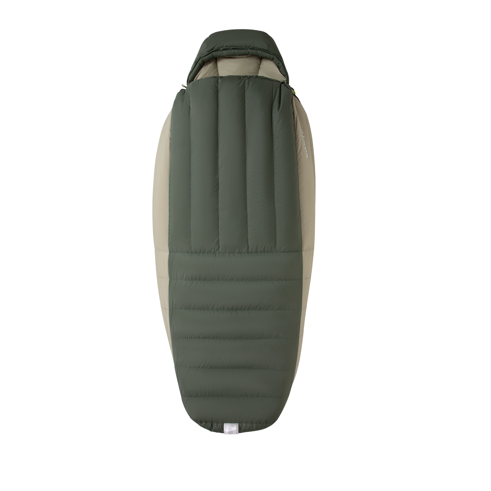 Weißer Entendaunenschlafsack (Winter) -14,8°F/28°F