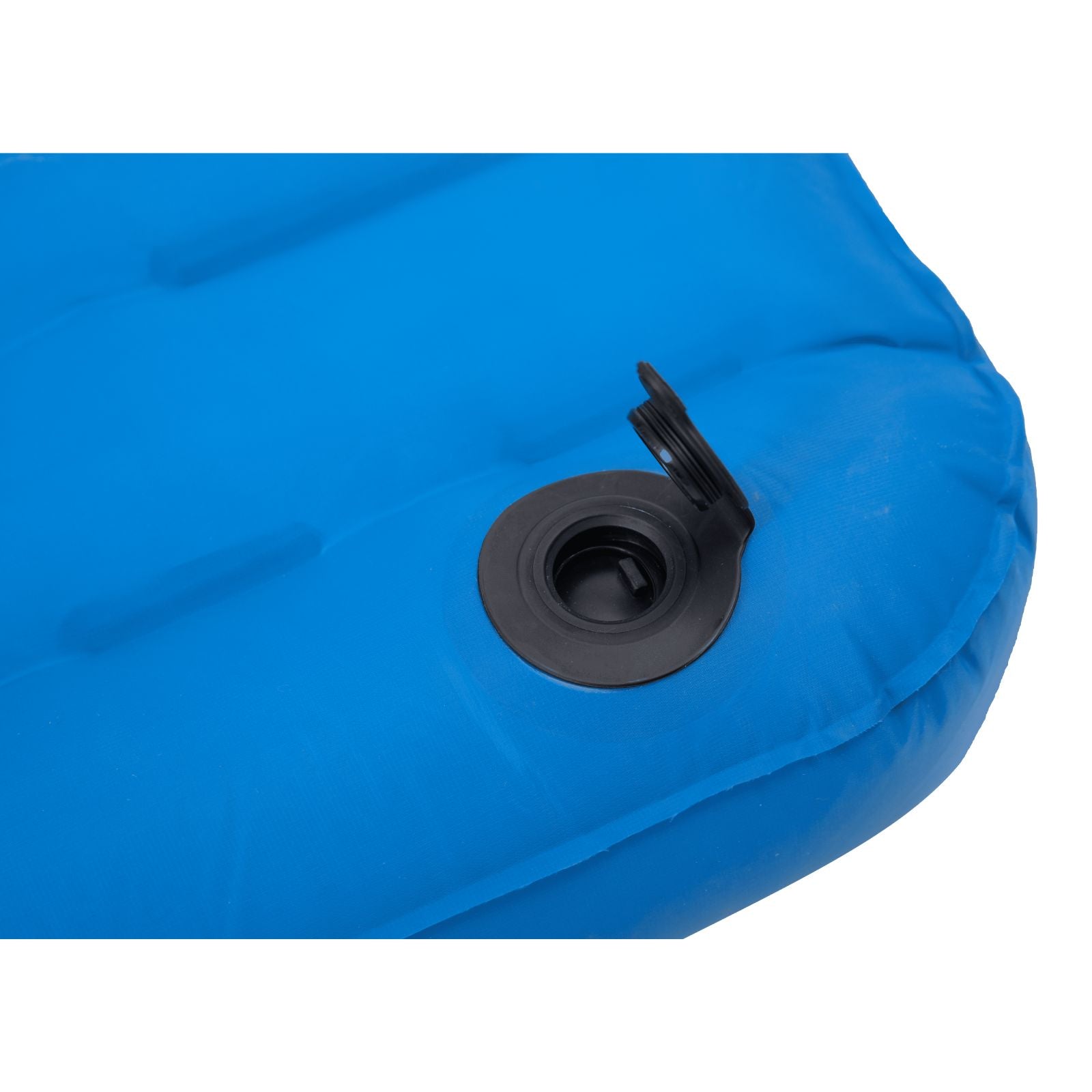 Compact and lightweight self inflating sleeping pad navy