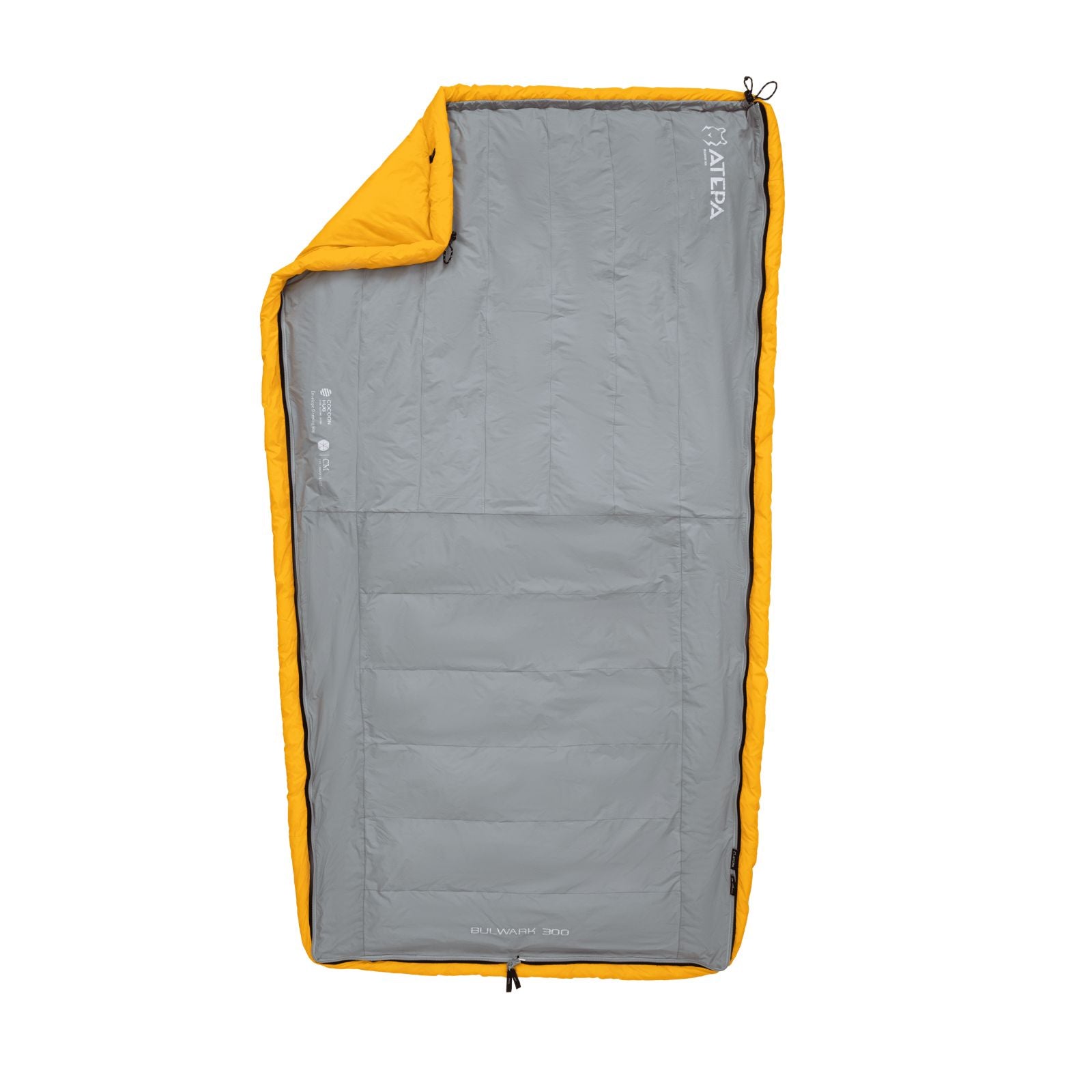 ATEPA BULWARK 300 Down Sleeping Bag-Envelope With Hood 54°F to 27°F