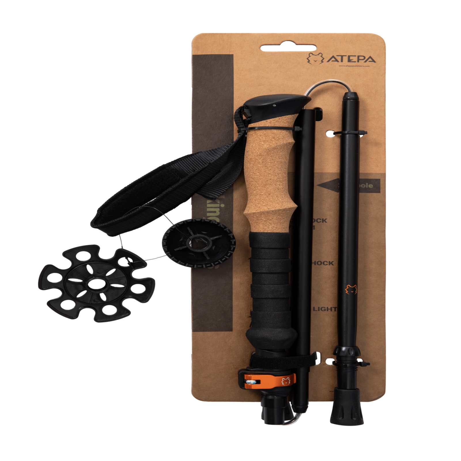 ATEPA Alpenstock Ultra-Light Trekking Poles - Pair
