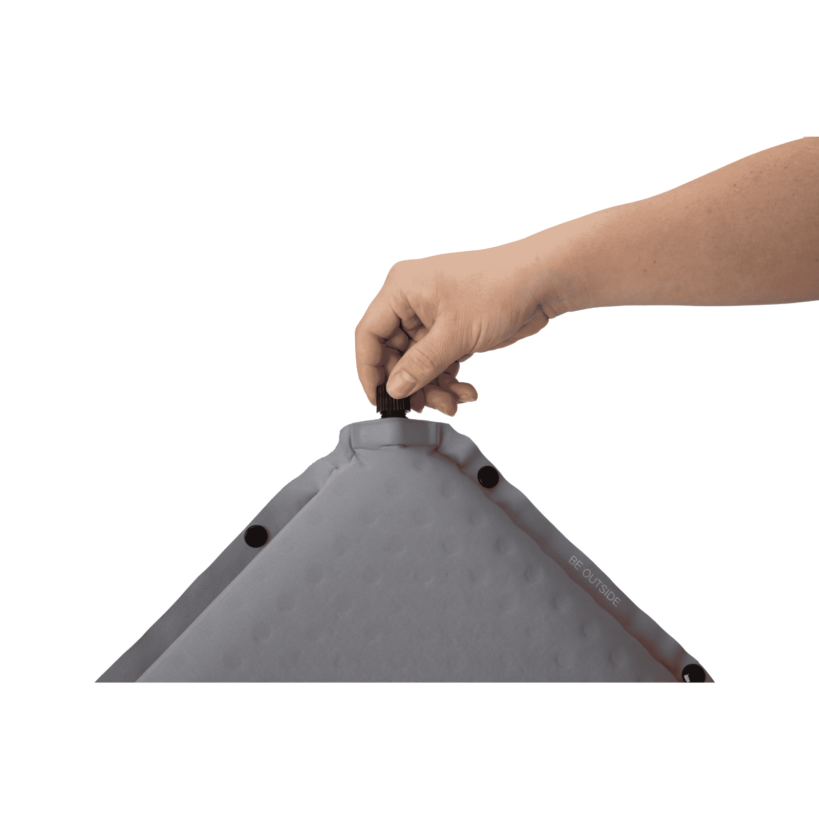 X-Large Inflatable Seat Cushion Lightweight with Memory Foam BUBBLE 6.5