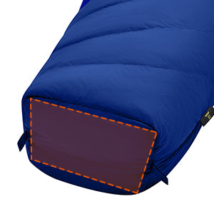 ATEPA Mumien-Daunenschlafsack 16°F / 48°F
