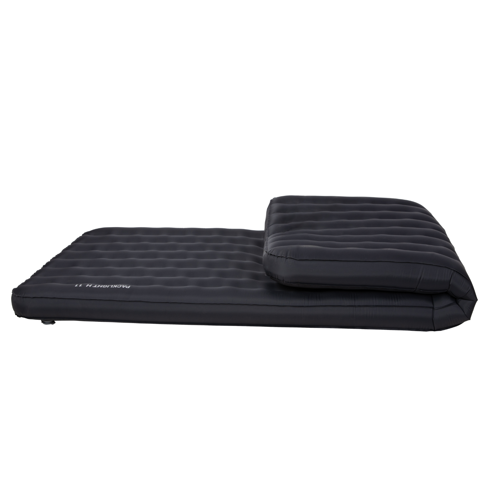 Black R value sleeping pad ideal for all season adventures