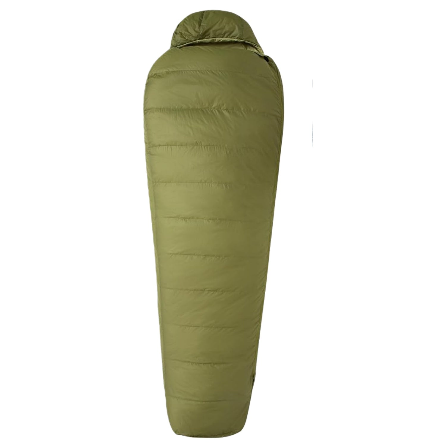 Down Sleeping Bag Green with durable shell and soft interior