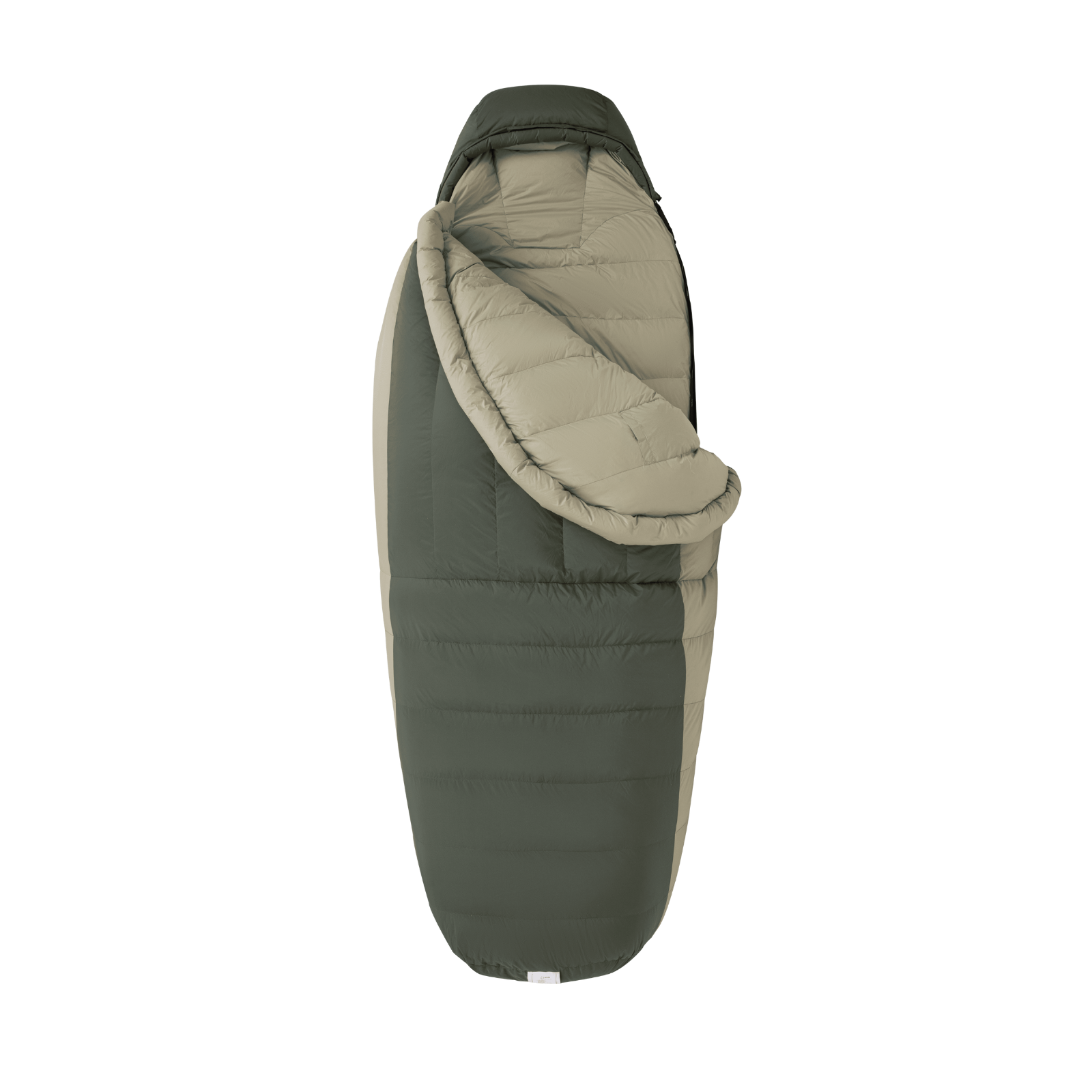 Weißer Entendaunenschlafsack (Winter) -14,8°F/28°F