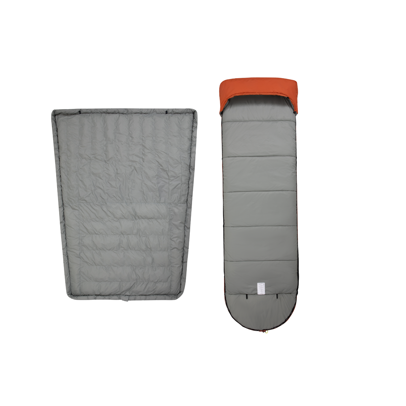 Backpacking Sleeping Bag orange version
