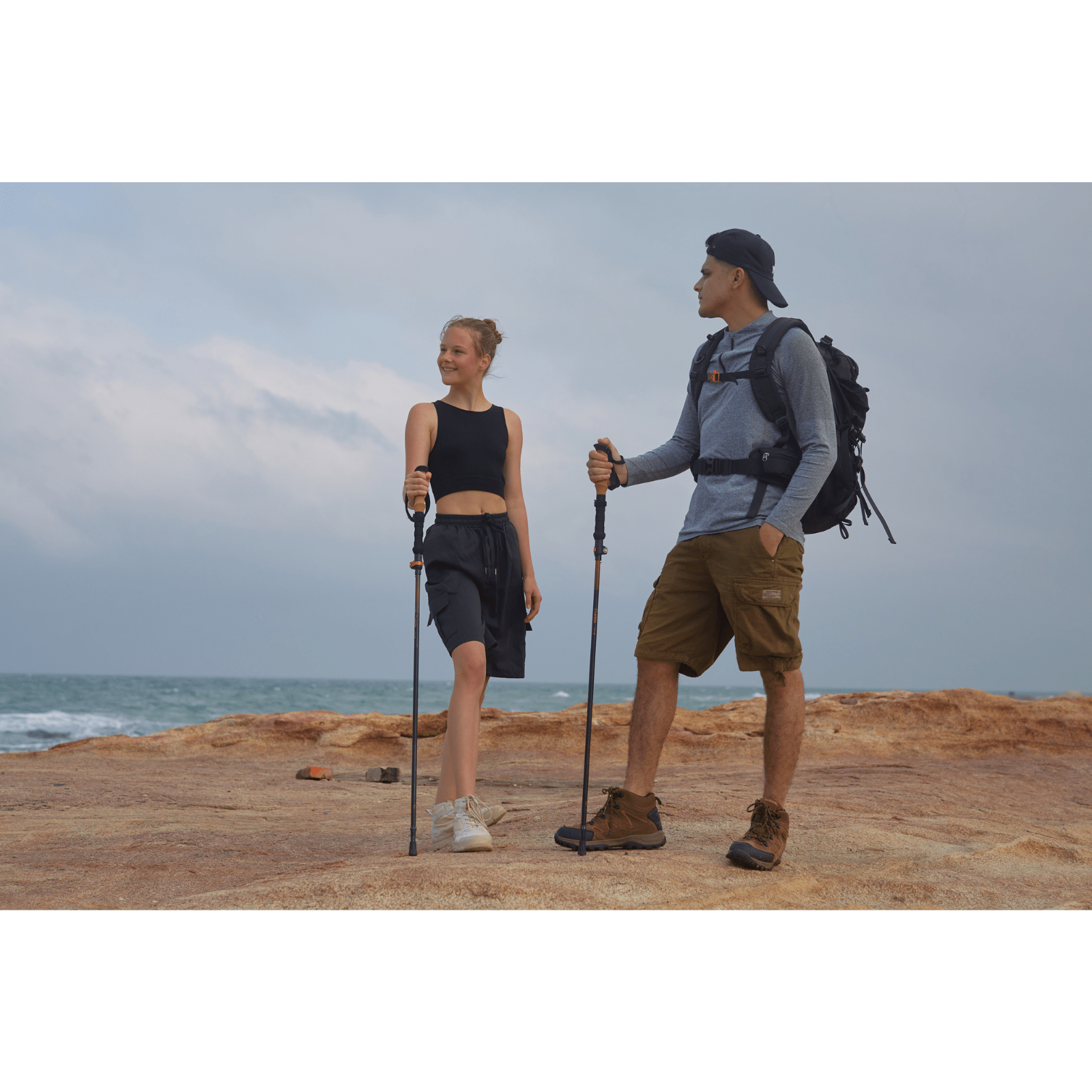 ATEPA Alpenstock Ultra-Light Trekking Poles - Pair