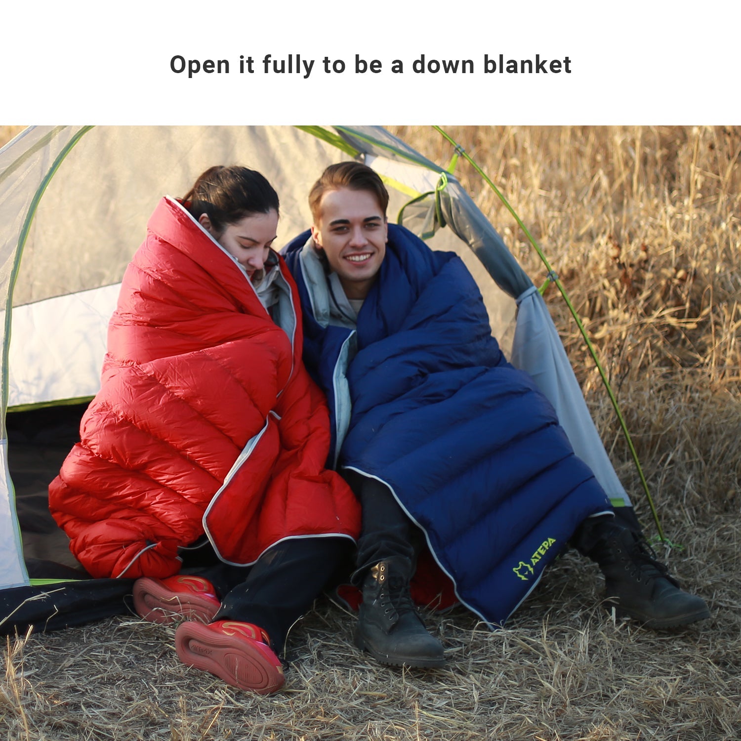 ATEPA Daunen-Umschlagschlafsack 27F / 54F