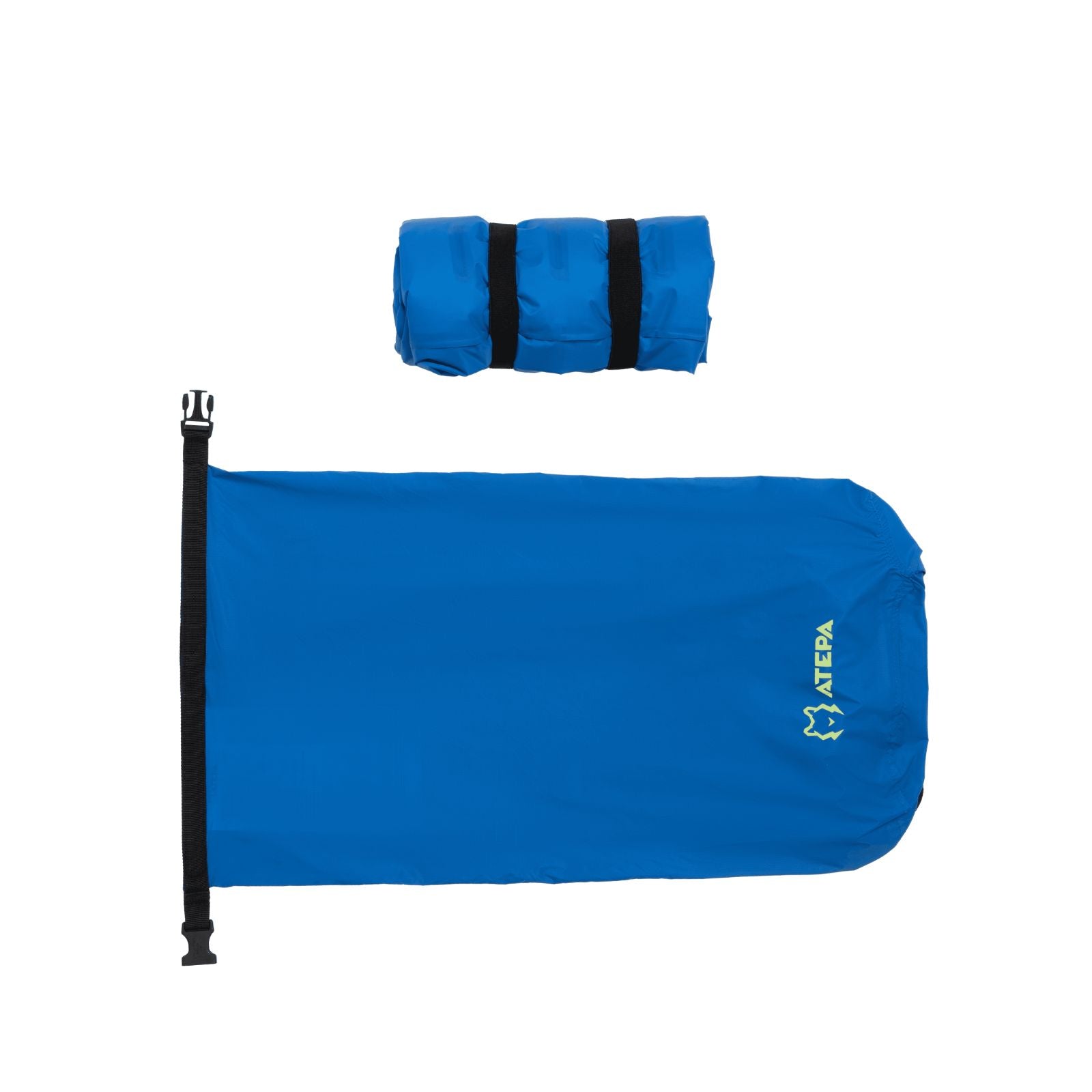 Self inflating navy sleeping pad for outdoor adventures
