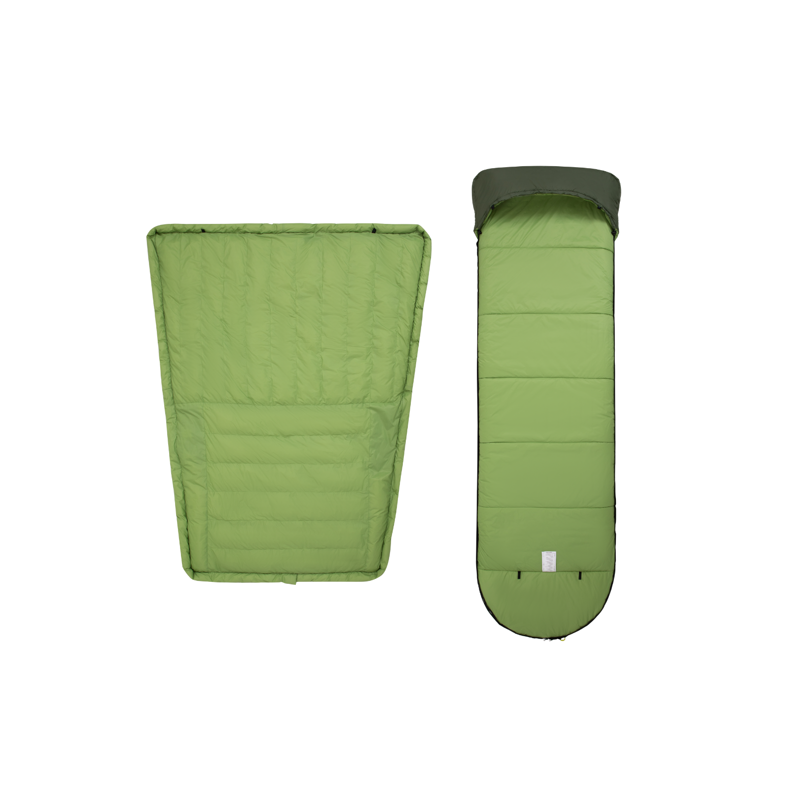 Backpacking Sleeping Bag green version