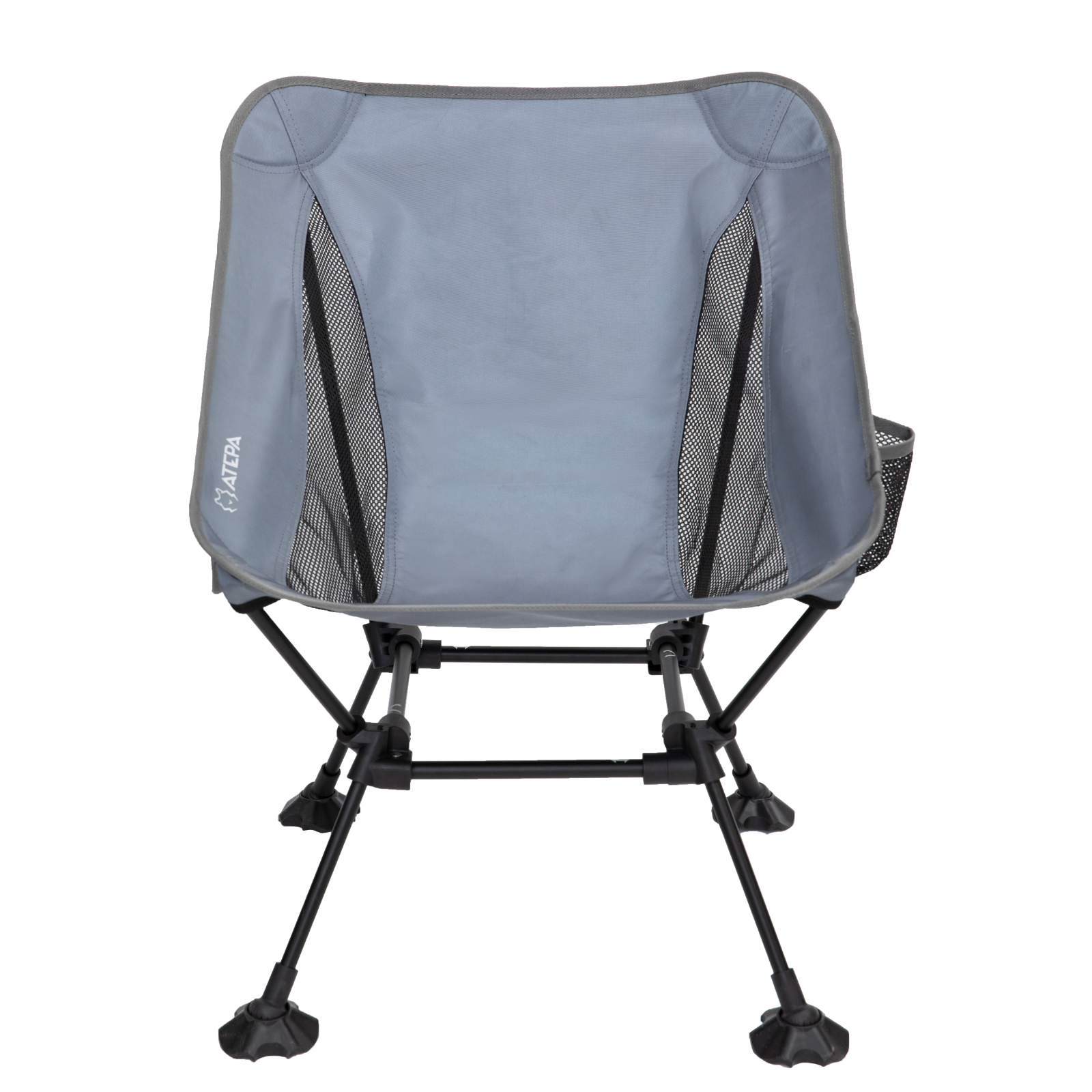 ATEPA Foldable Camping Chair Ultralight Square Tall Chair(2 Pack)