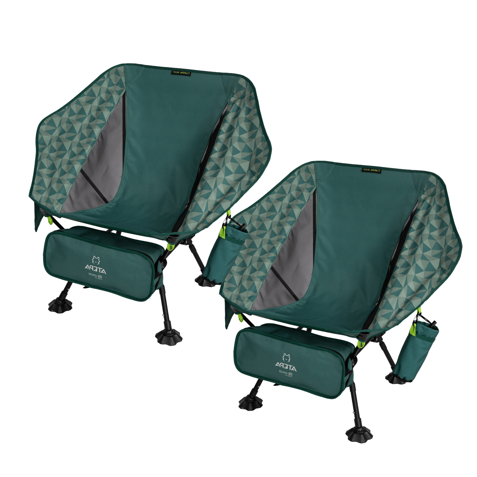 ATEPA Ultralight Foldable Camping Chair – Disc-Shaped Seat