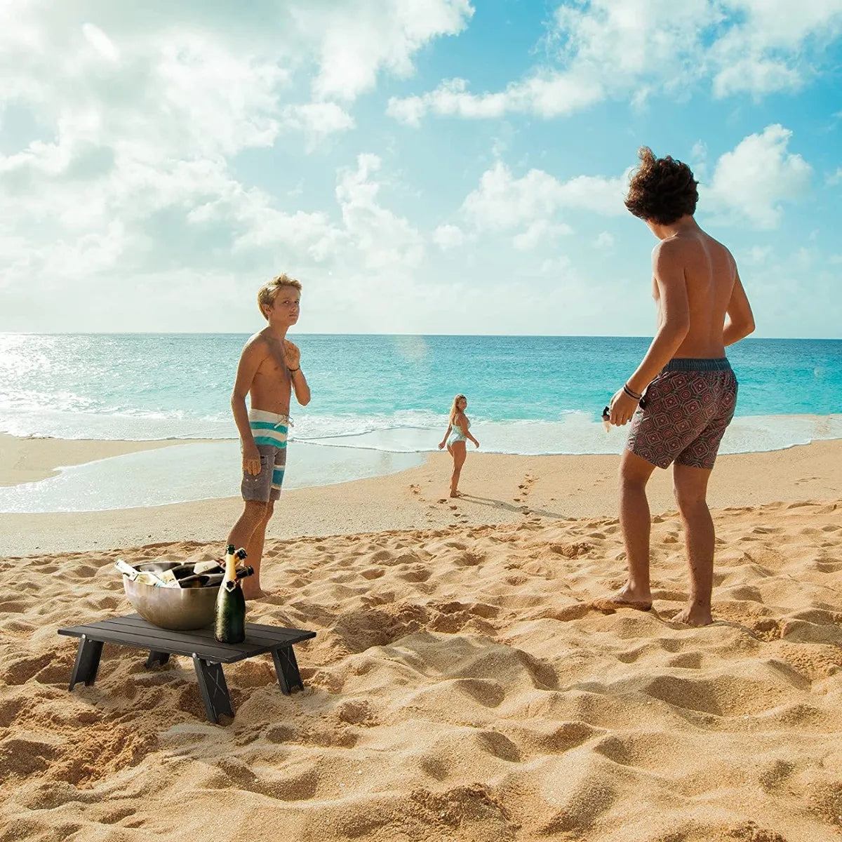 ATEPA Aluminum Table Light Portable Camping Table