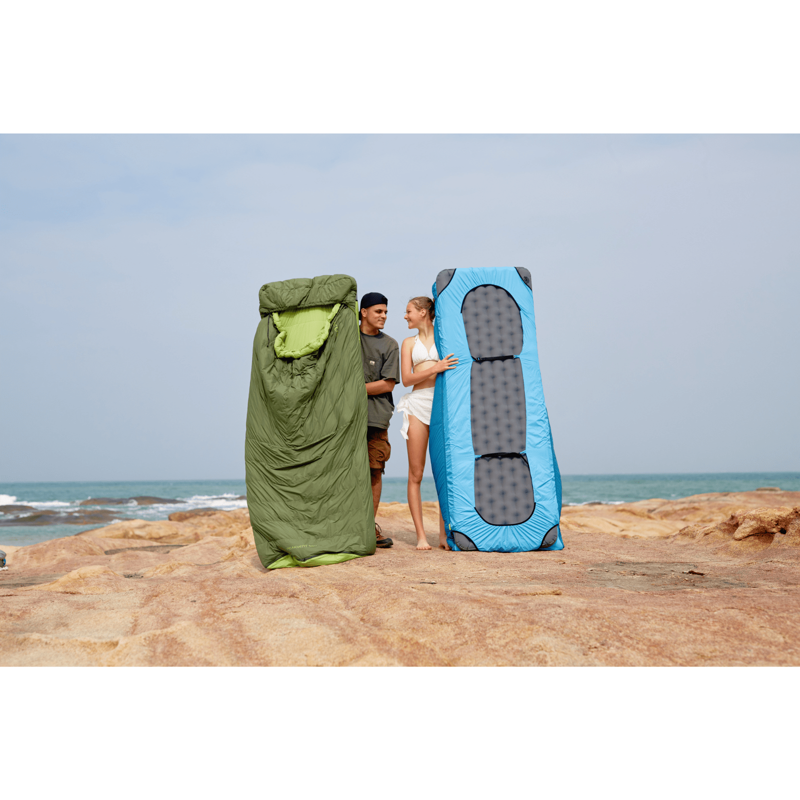 ATEPA 3-in-1 Backpacking Sleeping Bag Down Sleeping Bag 44.6°F to 10.4°F