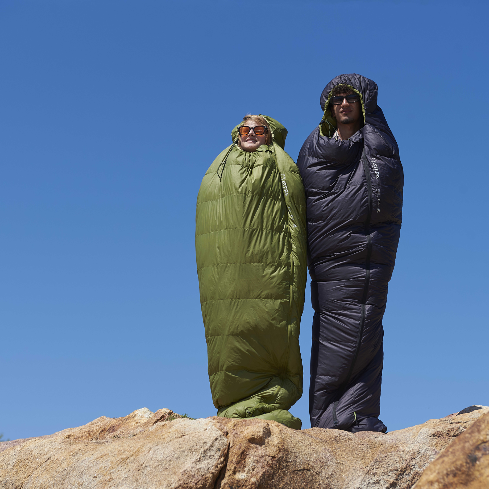 Ultralight Sleeping Bag Black version for minimal gear setups