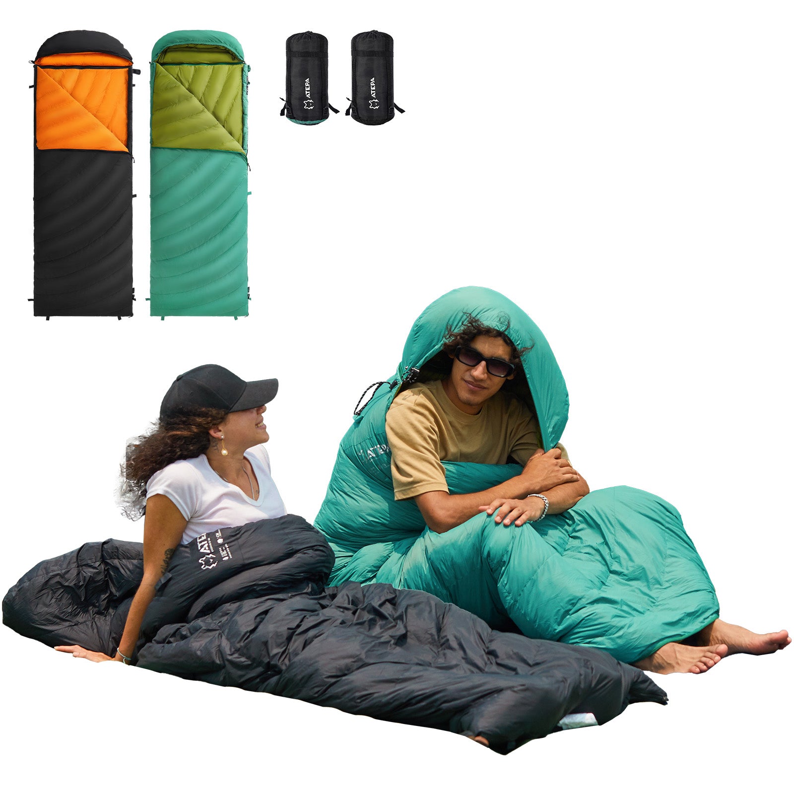 ATEPA Coldmaster Down Sleeping Bag Ultralight Sleeping Bag
