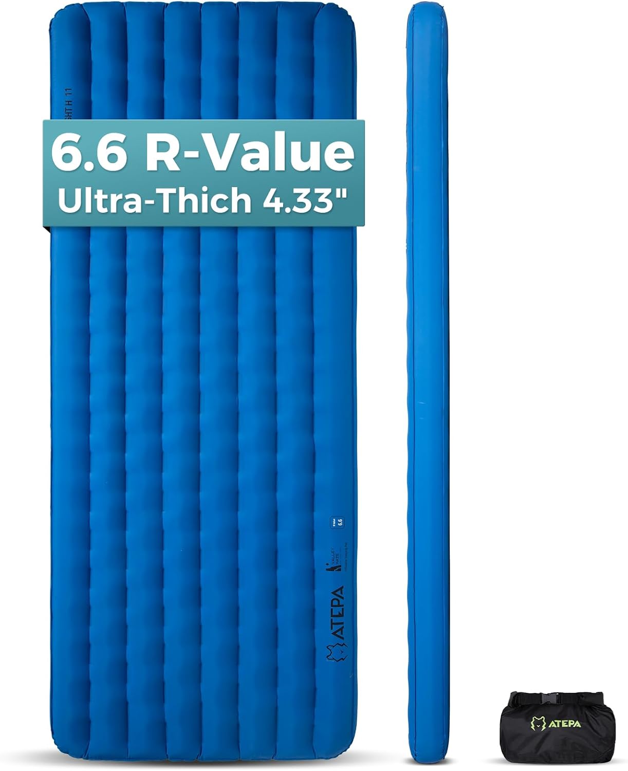 Isolierte Ganzjahres-Isomatte R-Wert 6,6