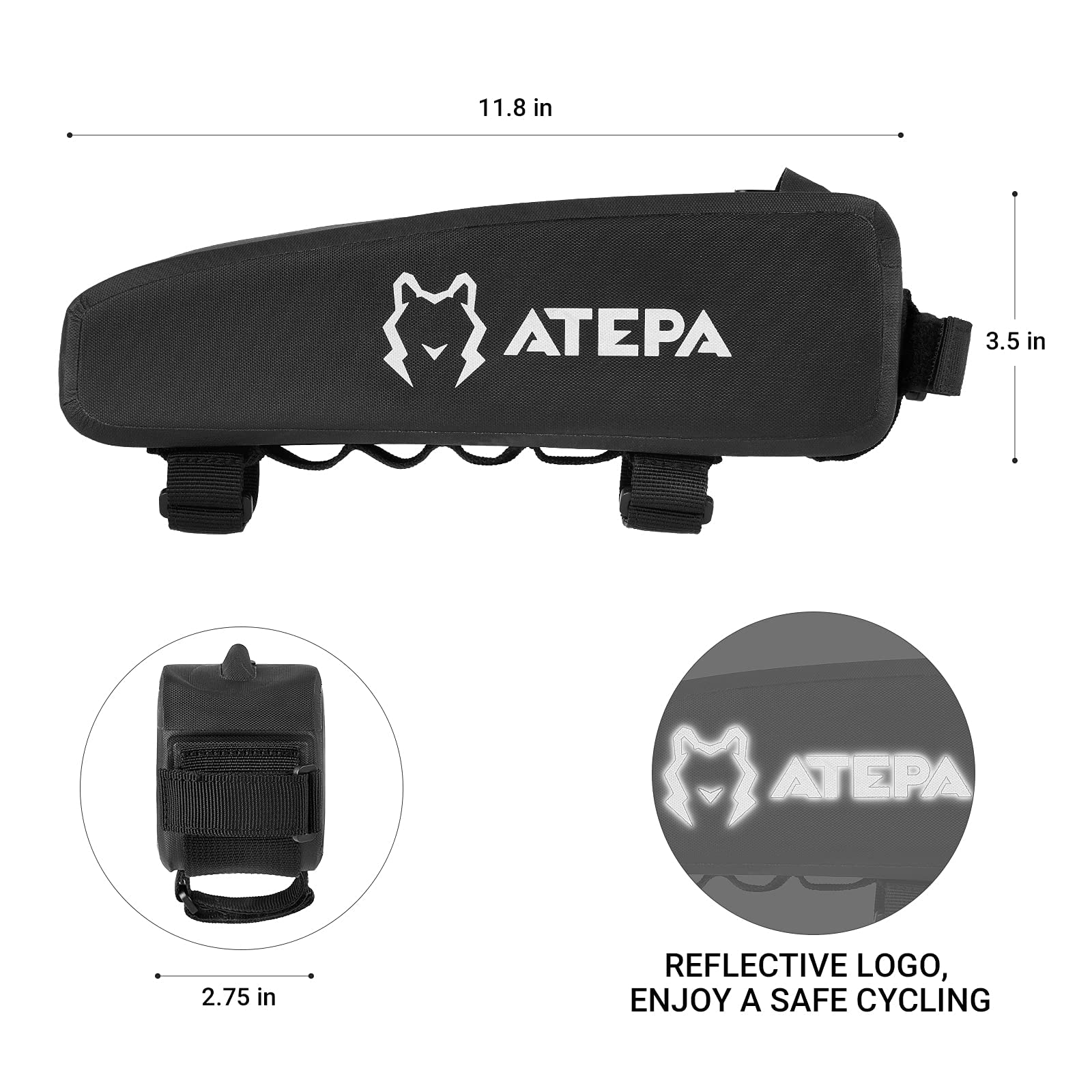 Sacs de vélo nacrés ATEPA