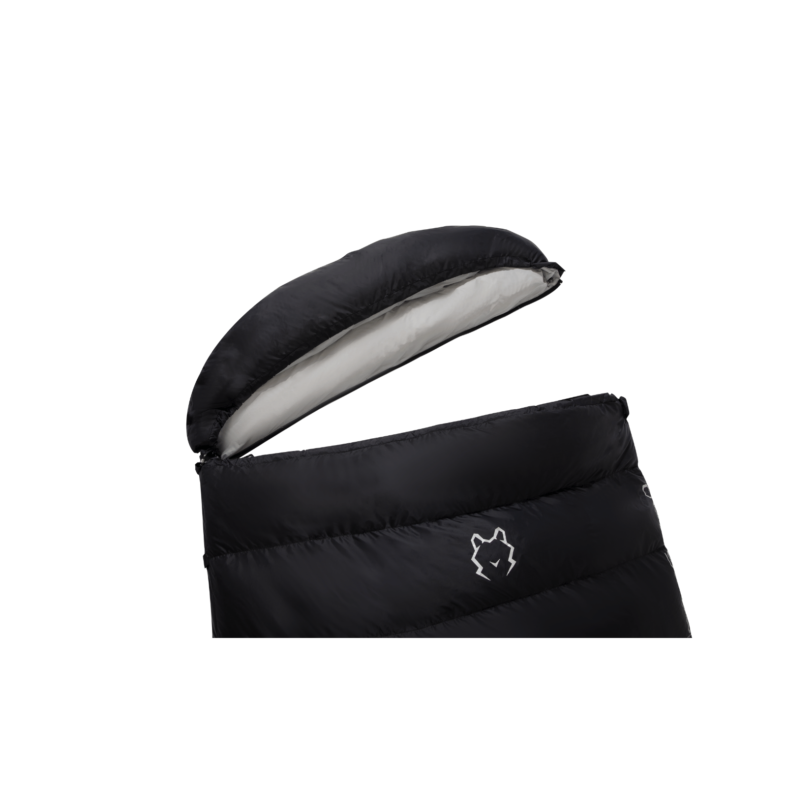 Black Waterproof Sleeping Bag offering full protection from moisture