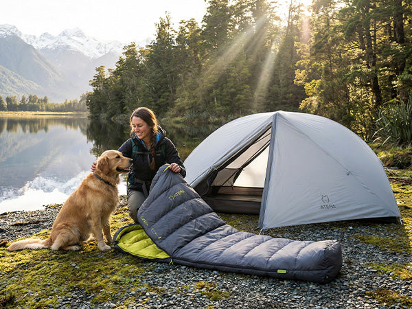 ATEPA 2-Person Ultralight Backpacking Tent GREY