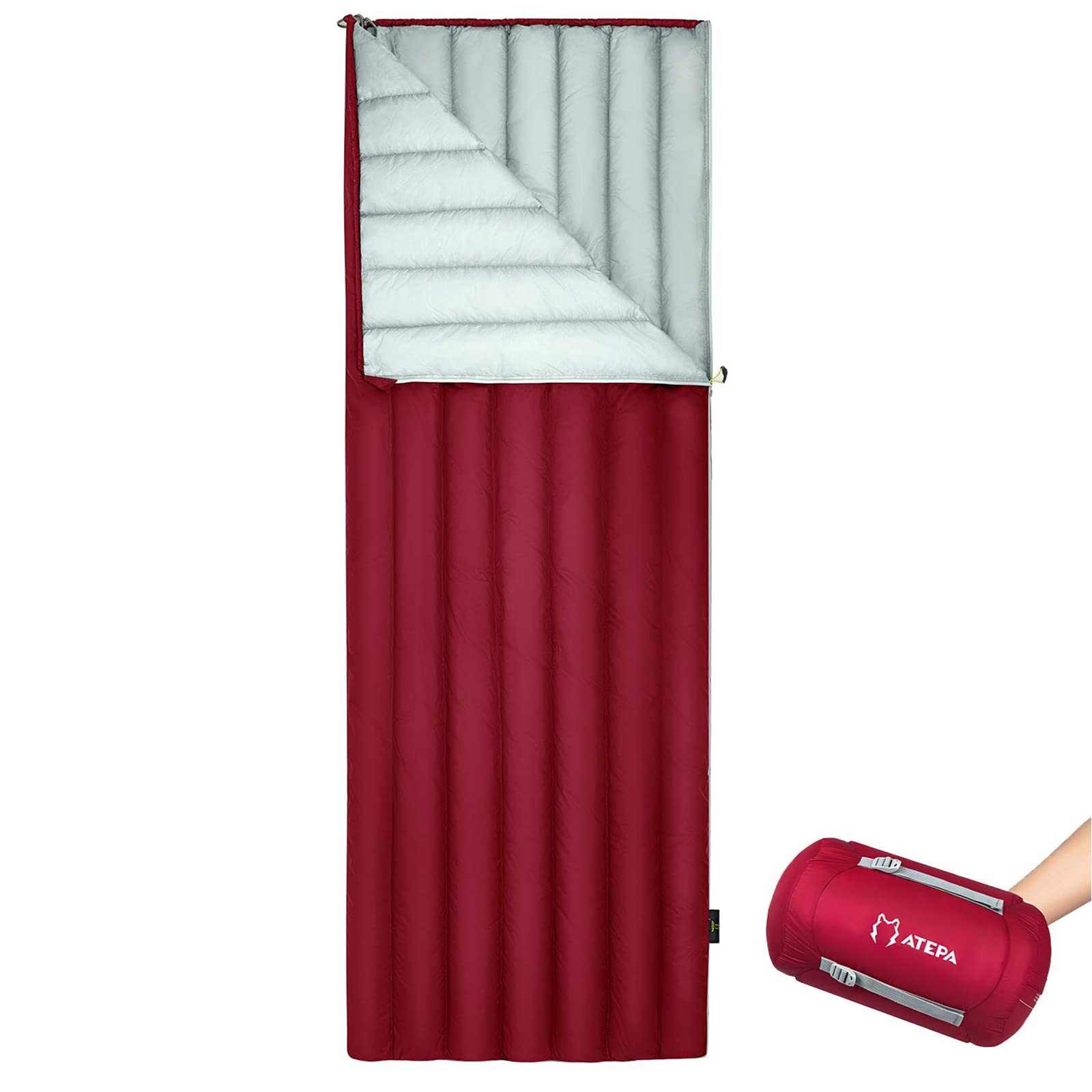 ATEPA Daunen-Umschlagschlafsack 27F / 54F