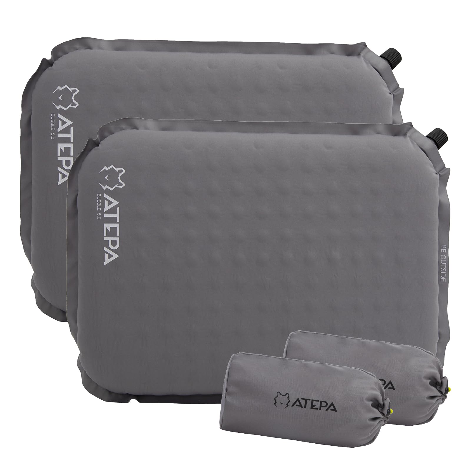 Inflatable Seat Cushion Lightweight with Memory Foam BUBBLE 5.0