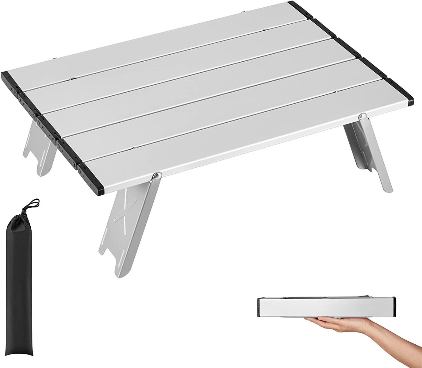 ATEPA Aluminum Table Light Portable Camping Table