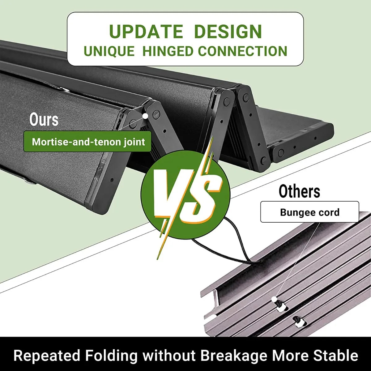 ATEPA Aluminum Table Light Portable Camping Table