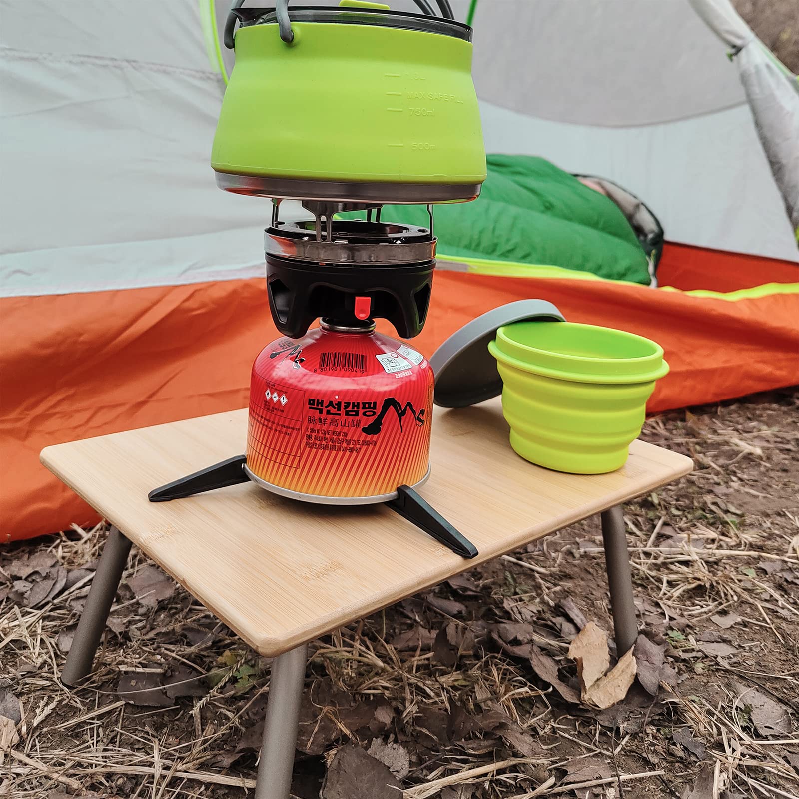 ATEPA Portable Backpacking Stove 0.9L/1.8L