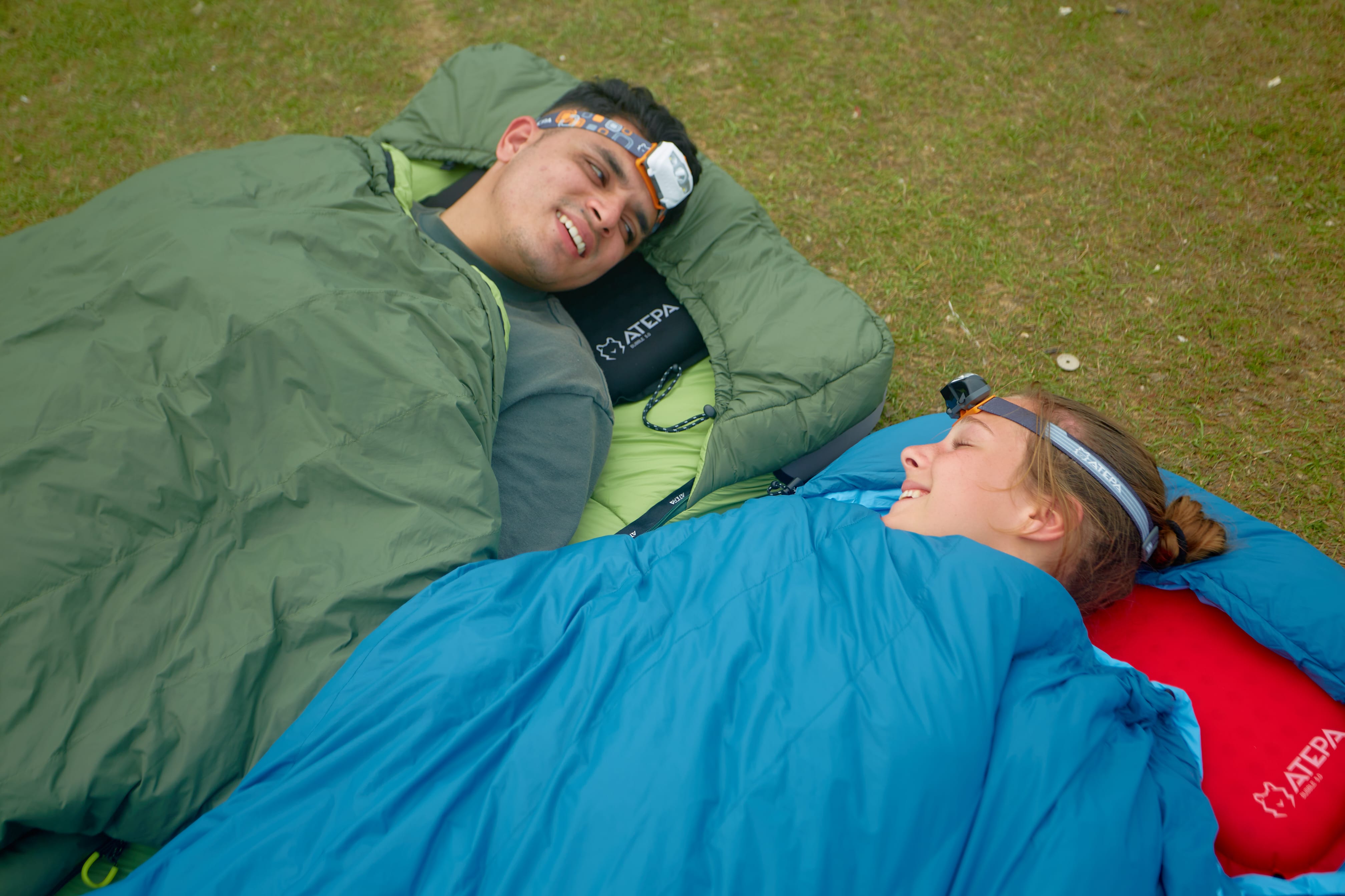 ATEPA 3-in-1 Backpacking Sleeping Bag Down Sleeping Bag 44.6°F to 10.4°F