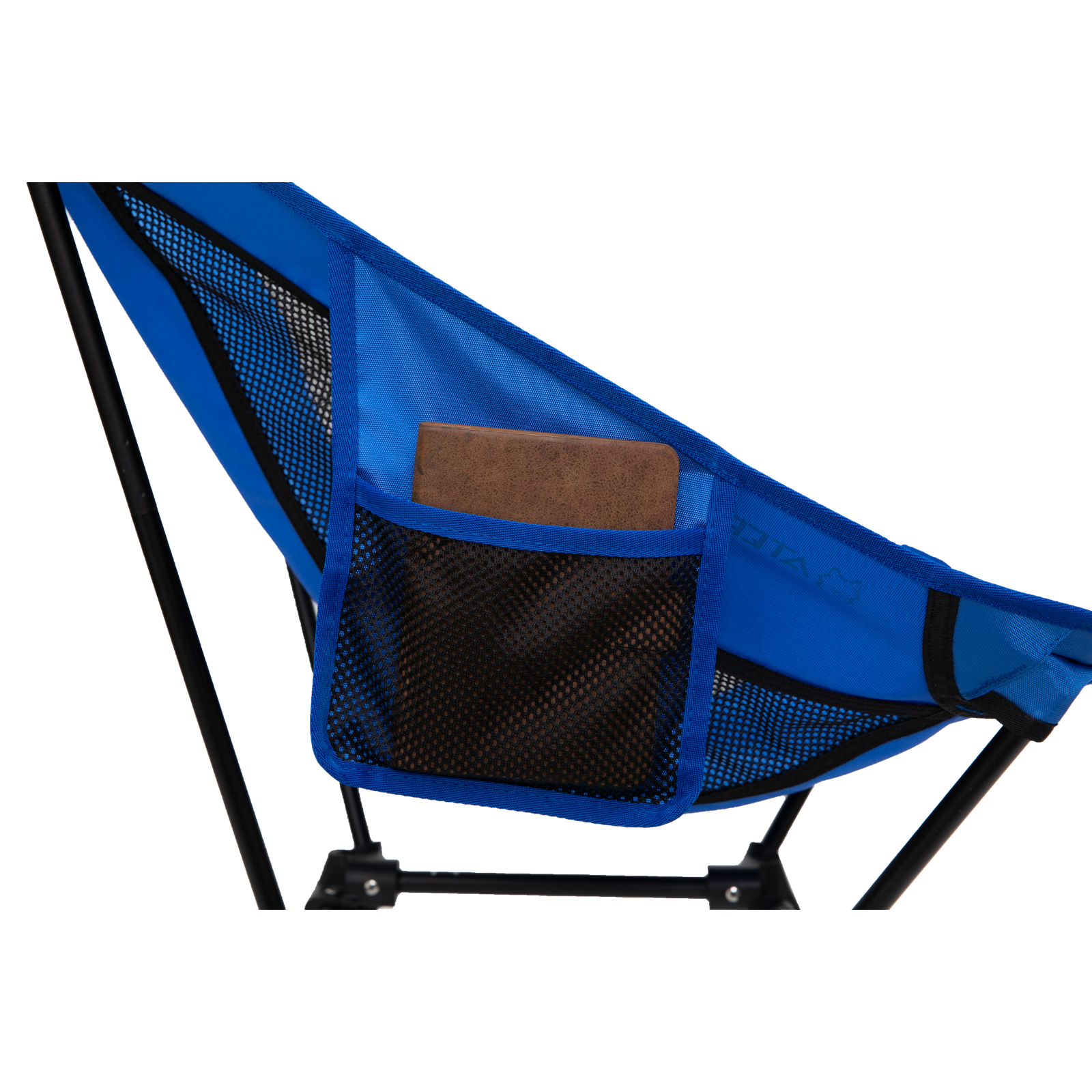 Chaise de camping pliable ATEPA ultralégère et carrée (lot de 2)