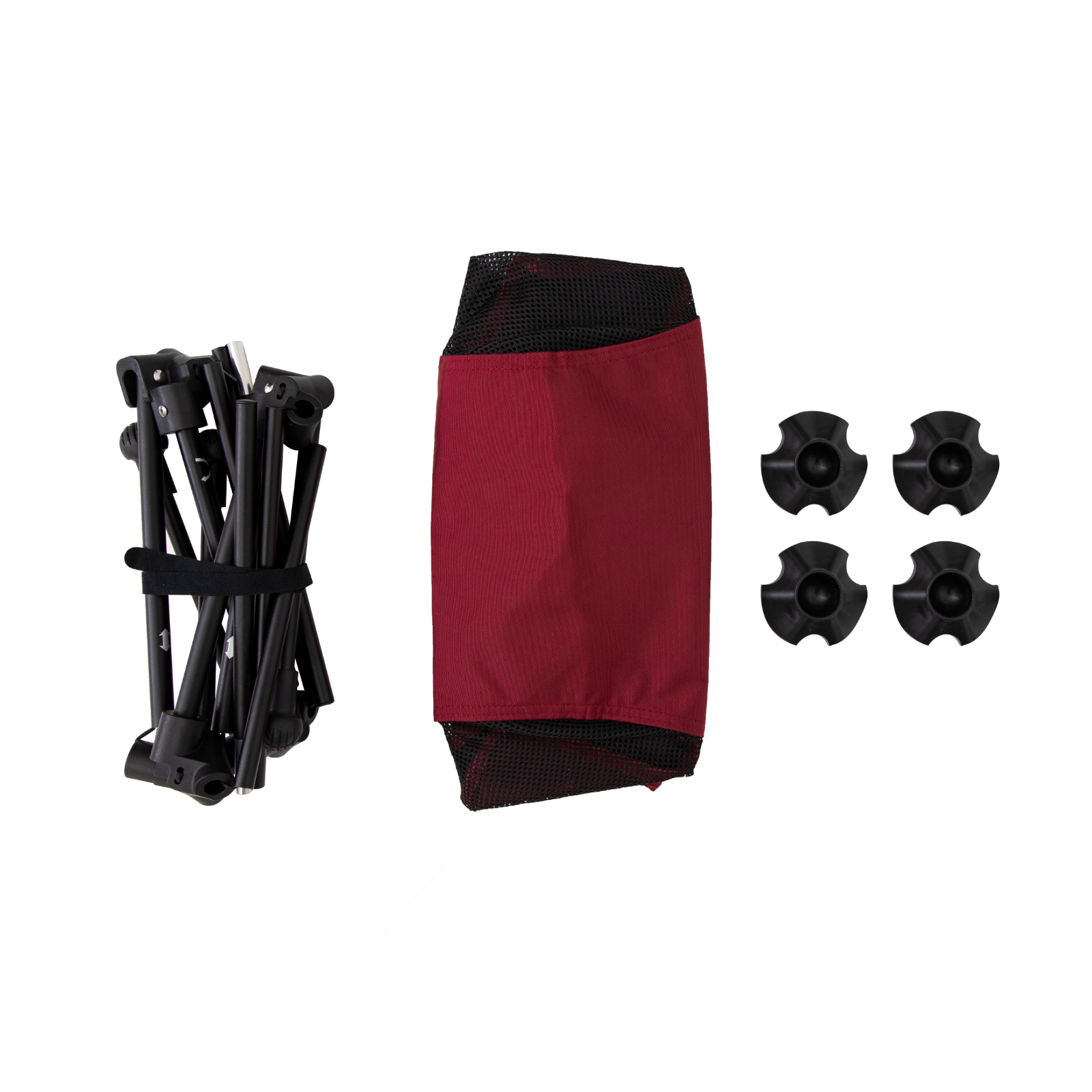 ATEPA Klappbarer Campingstuhl, ultraleicht, quadratisch, hoher Stuhl (2er-Pack)