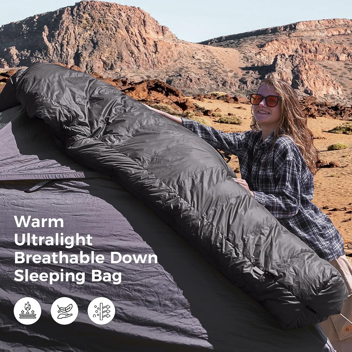 Lightweight Sleeping Bag ideal for hiking and camping adventures