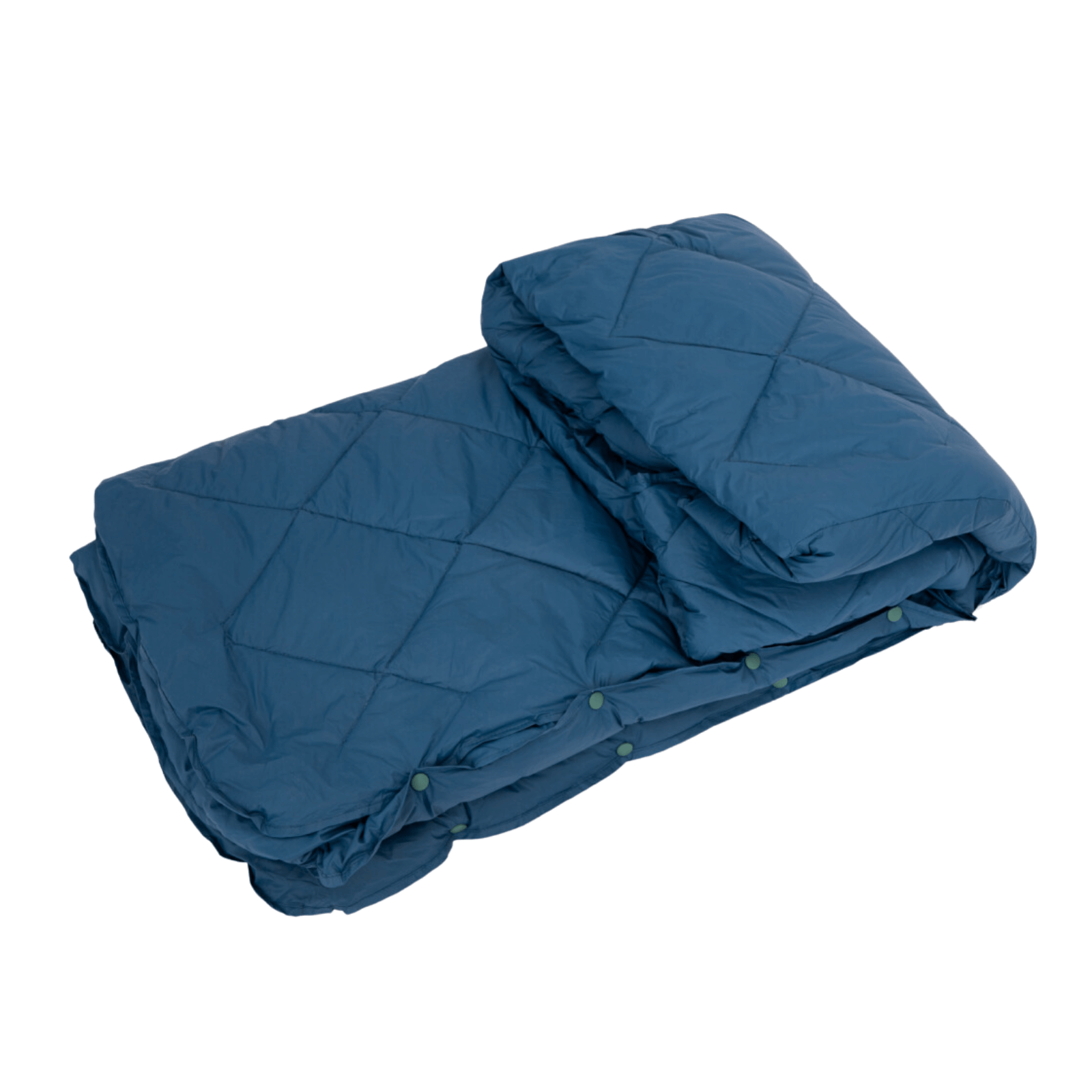 Multifunktionaler Camping-Poncho Tragbarer Schlafsack Blau