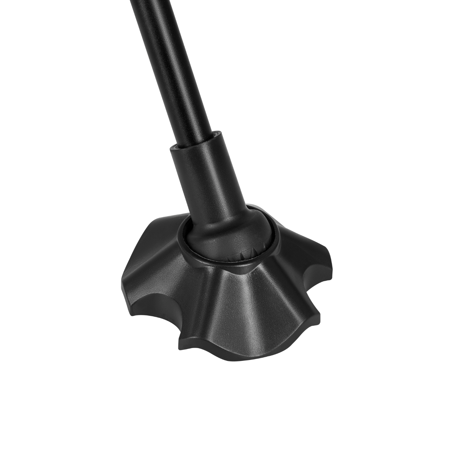 ATEPA Tall Camping Chair wide base foot cap detail, ensuring anti-sink stability on sand, mud, or soft ground for the ultralight frame