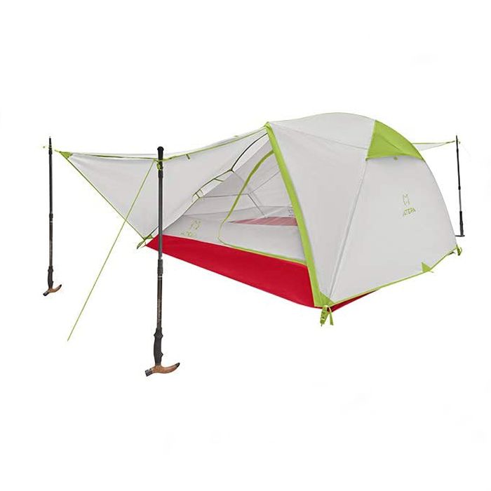 Zeehaven Aziatisch Silicium ATEPA 3 Person Ultralight Backpacking Waterproof Tent with Footprint,  Rainfly, Vestibule, Free Standing Camping Dome Tent